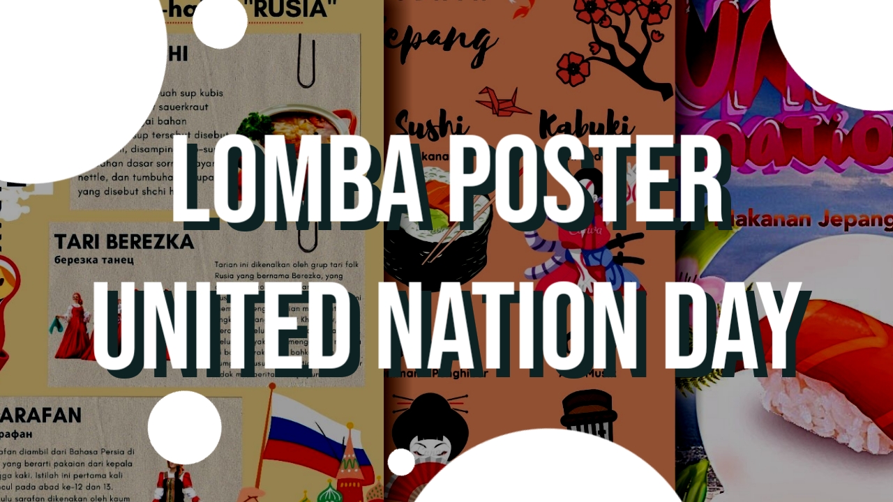 Lomba Poster United Nation Day SMP Negeri 1 Kuningan