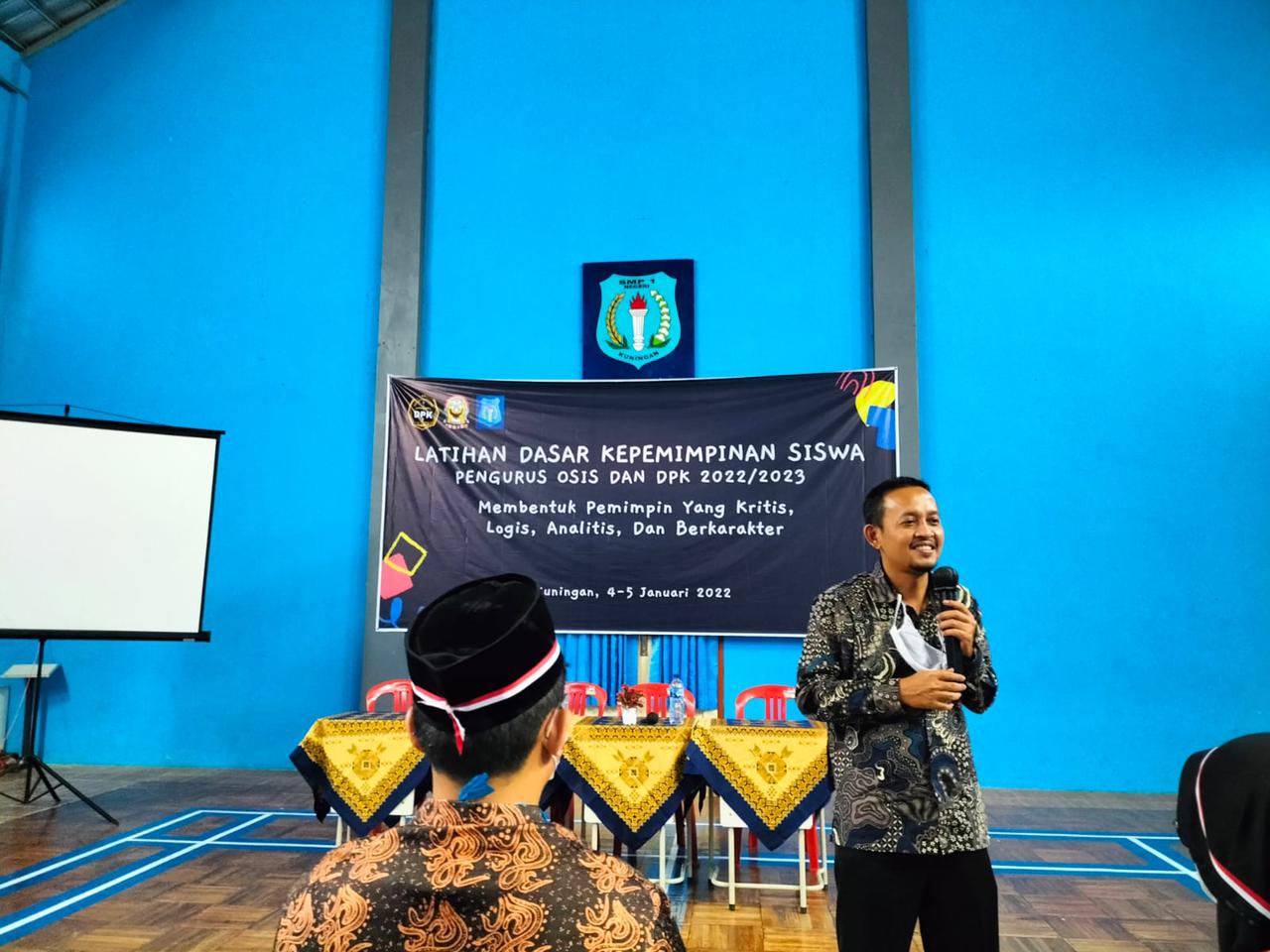 LDKS (Latihan Dasar kepemimpinan Siswa) OSIS dan DPK Periode 2022-2023