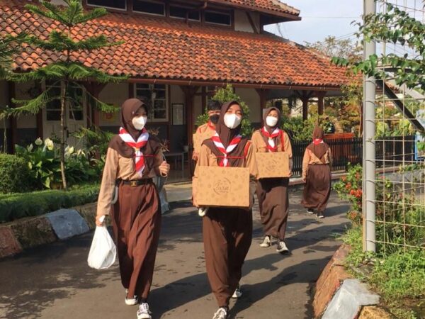 Kegiatan Perkemahan SMPN 1 Kuningan