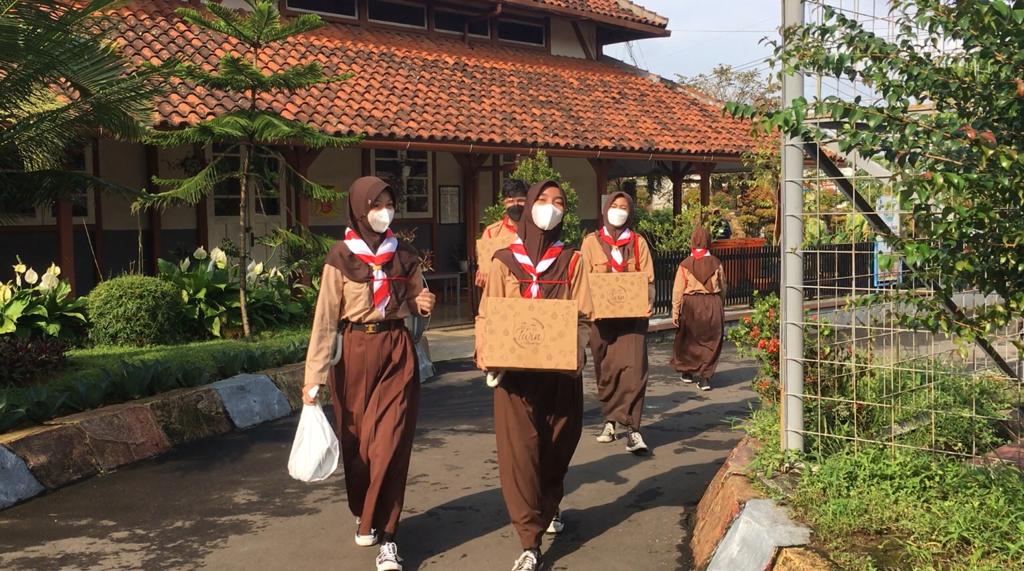 Kegiatan Perkemahan SMPN 1 Kuningan