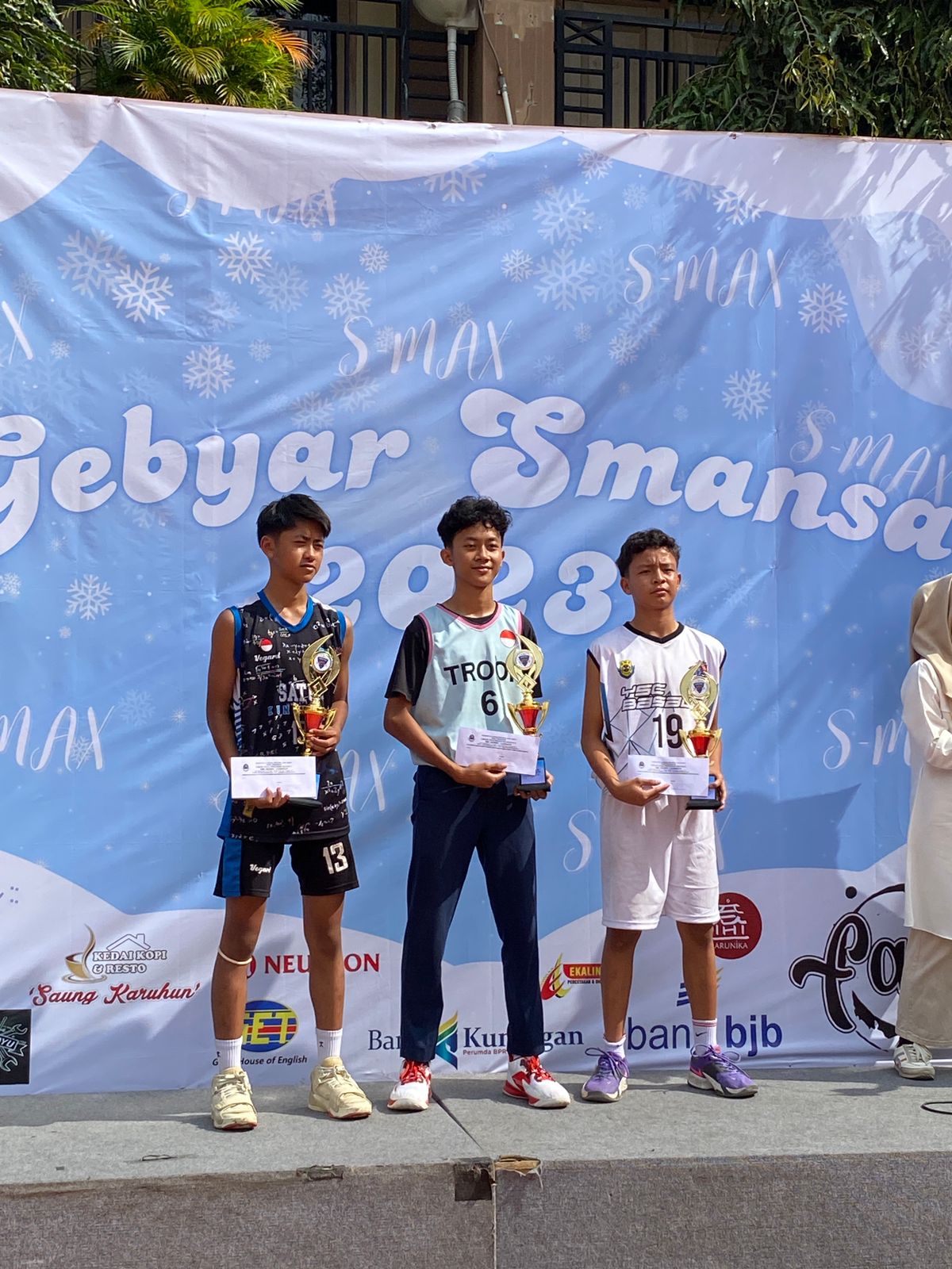 Juara 1 Lomba Basket SMANSA